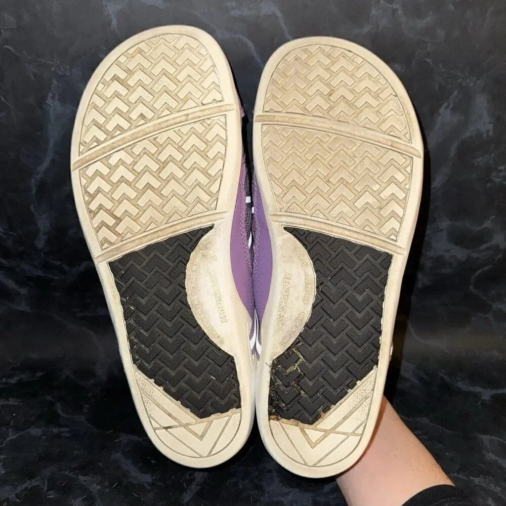 XERO Prio Athletic Running Shoes Purple Miniminalist Barefoot Womens Size 10